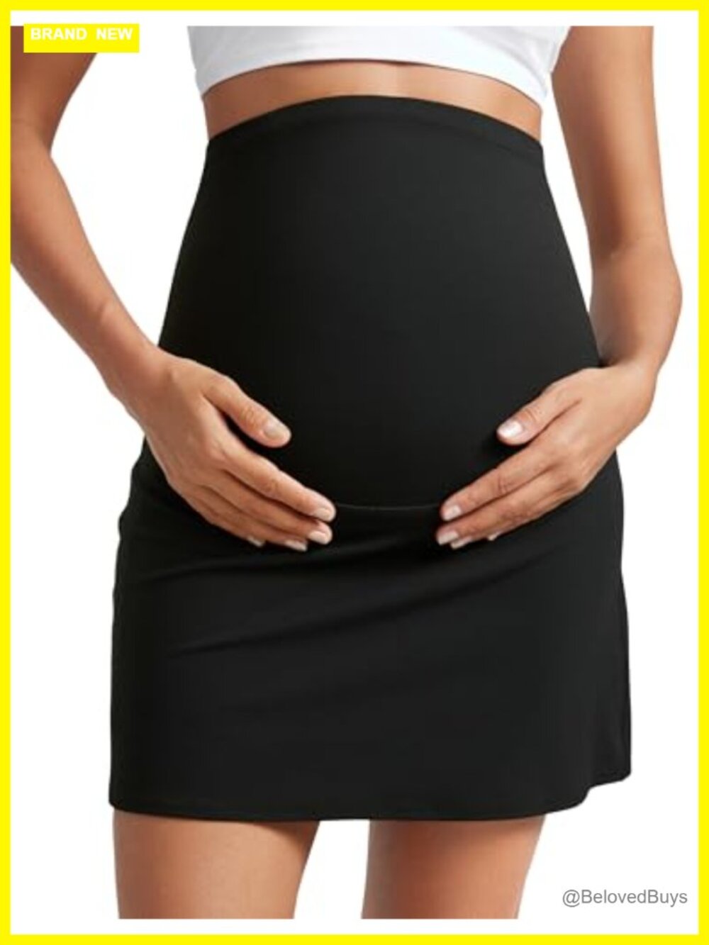 Maternity A-Line Golf Skirts with Built-in Shorts, Butterluxe